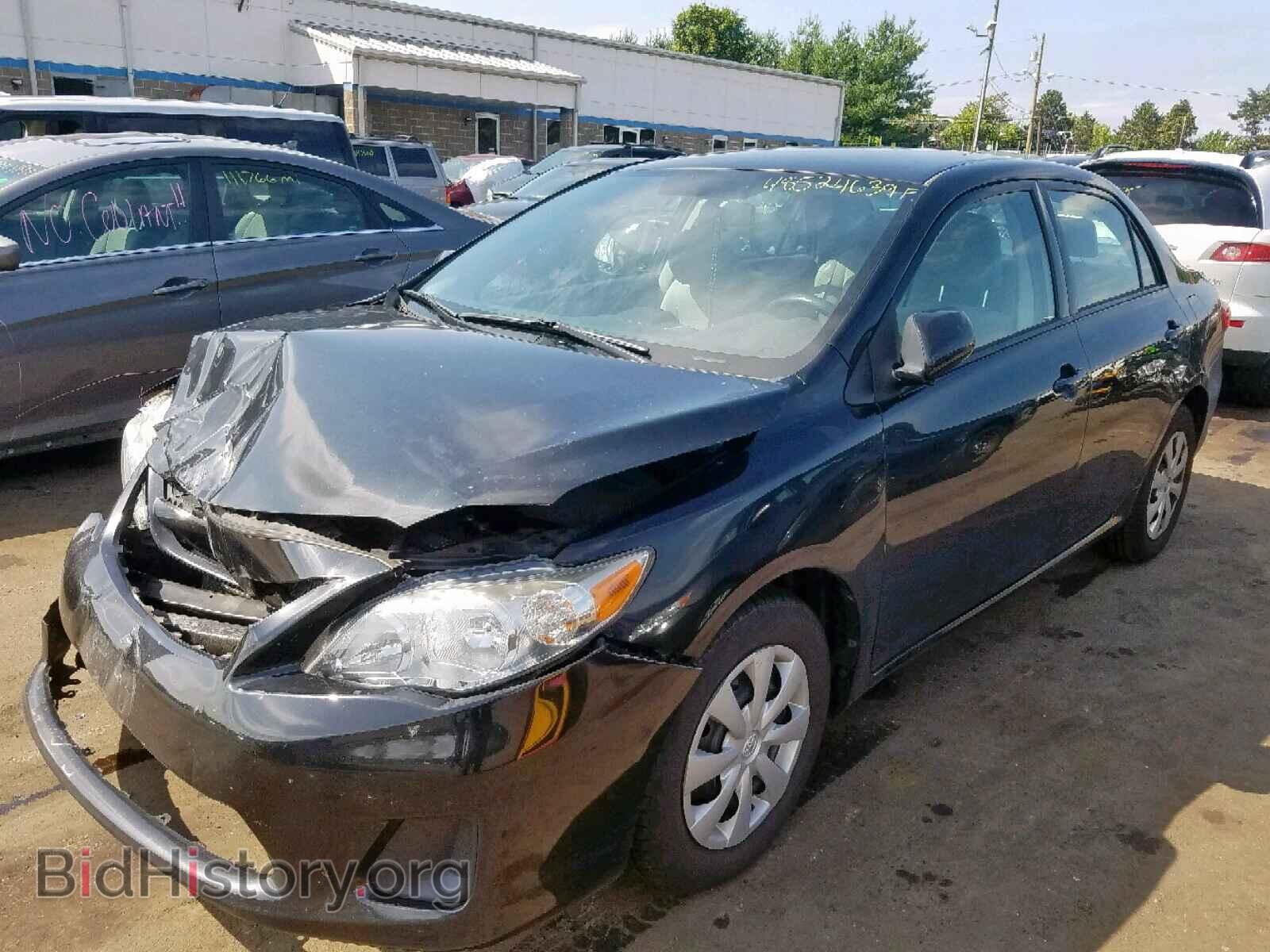 2012 TOYOTA COROLLA BA - VIN: 2T1BU4EE2CC760739 - Фото 2