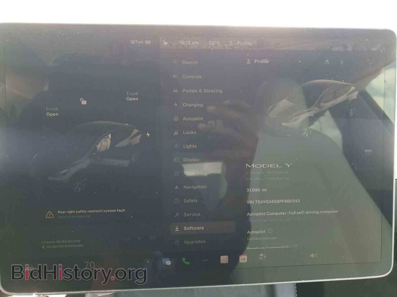 2023 TESLA MODEL Y - VIN: 7SAYGAEE8PF660343 - Фото 9
