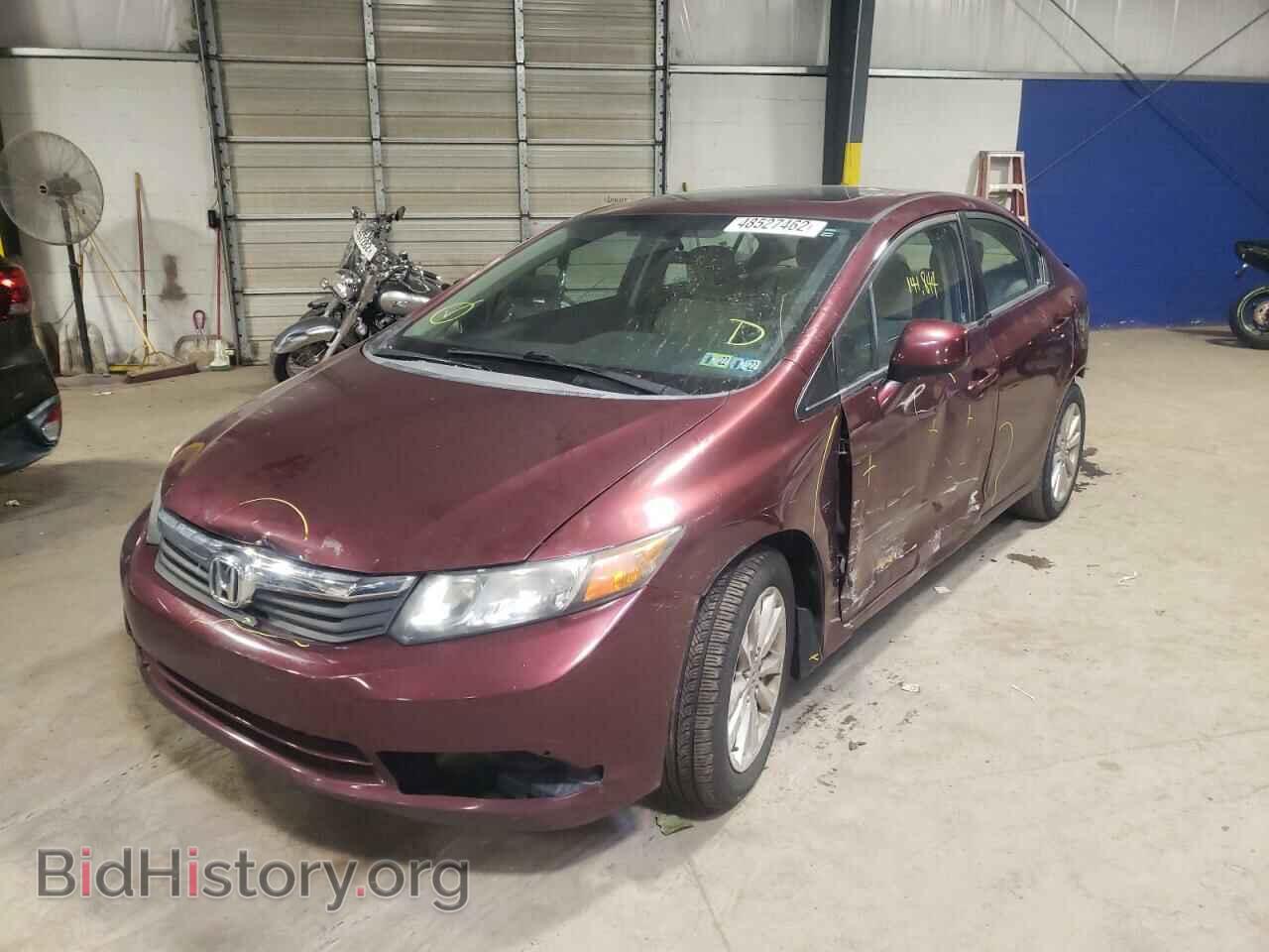 2012 HONDA CIVIC - VIN: 19XFB2F8XCE317499 - Фото 2