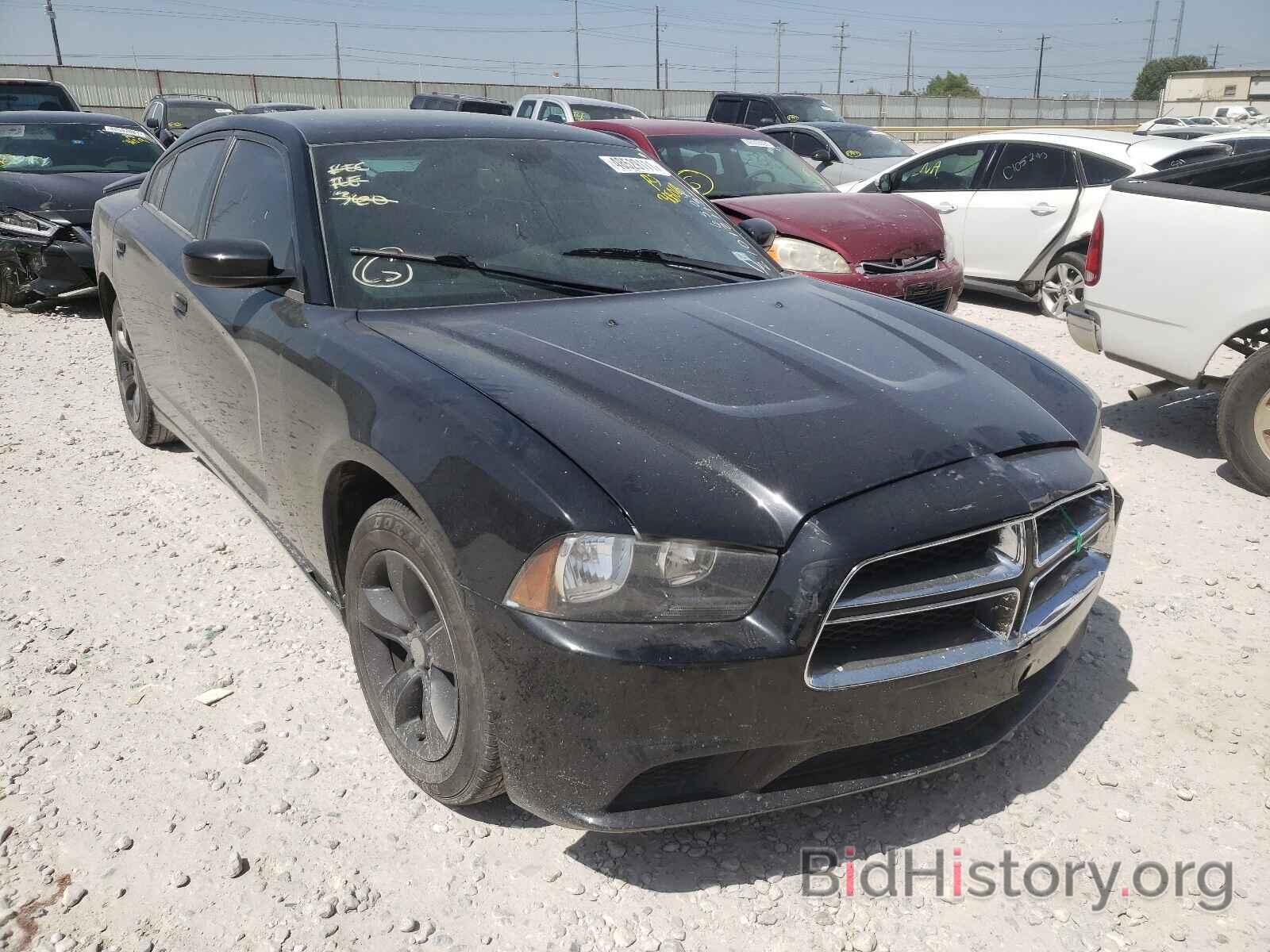 Photo 2C3CDXBG0EH308068 - DODGE CHARGER 2014