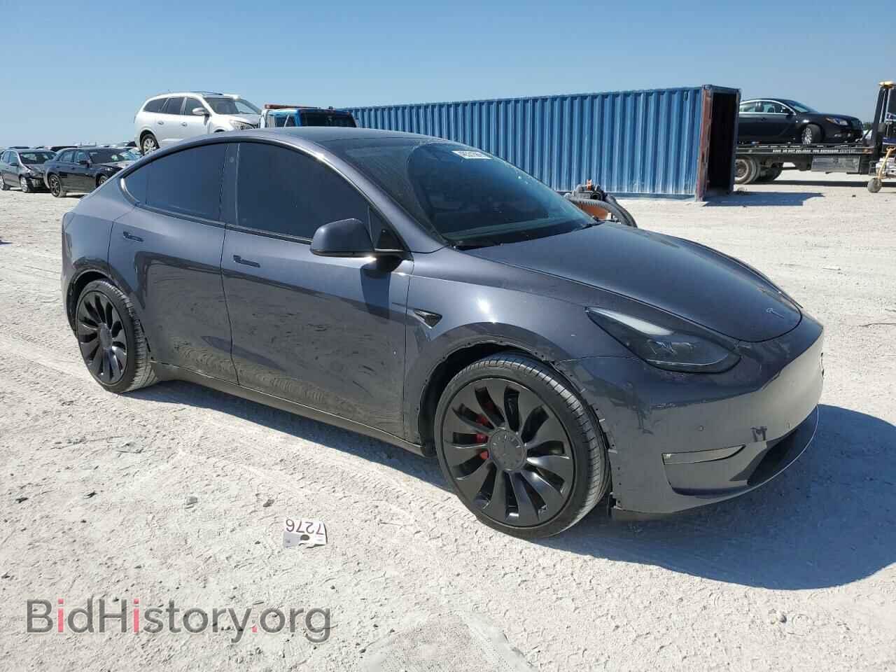 2022 TESLA MODEL Y - VIN: 7SAYGDEF5NF574382 - Фото 4