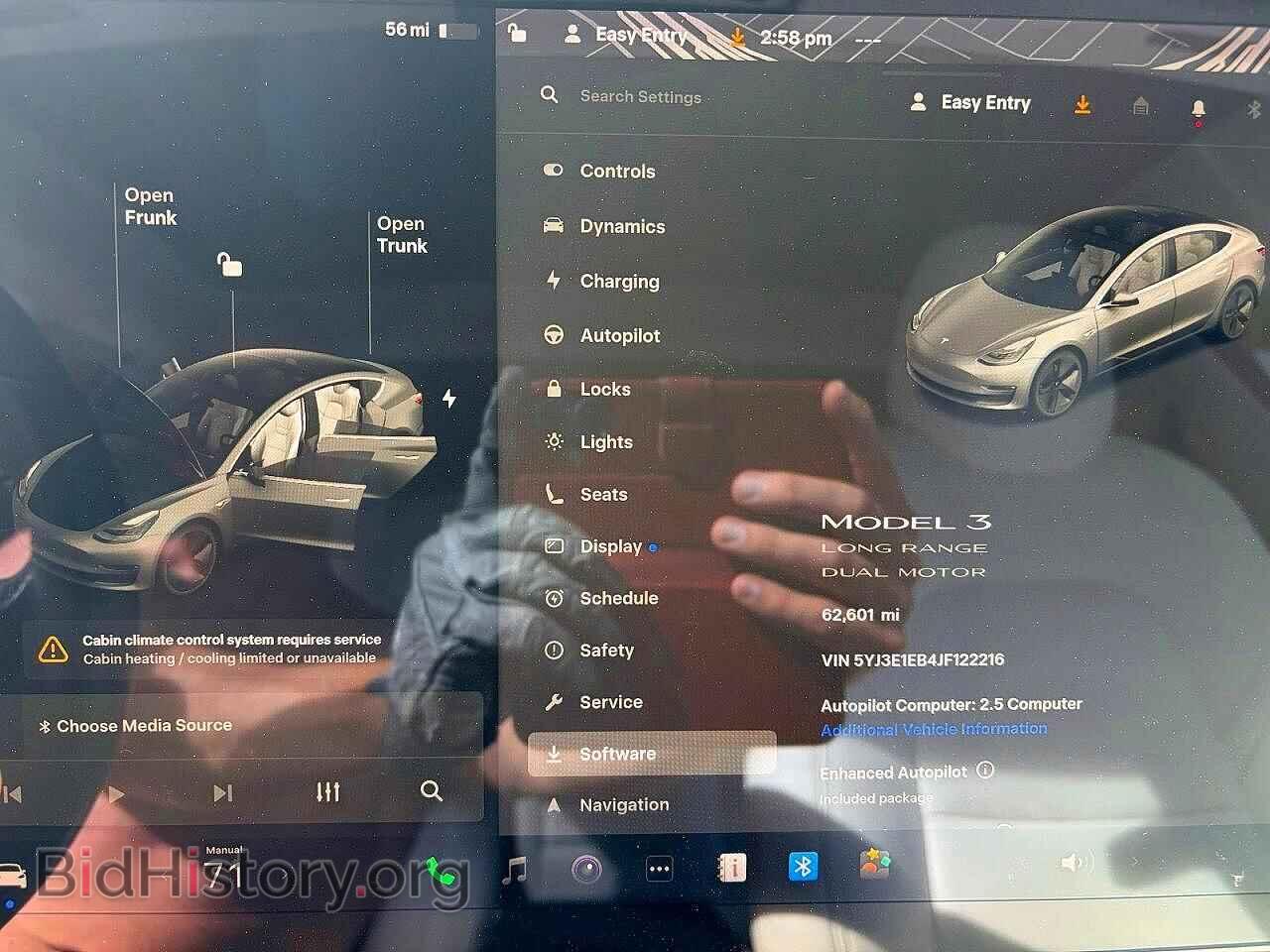 2018 TESLA MODEL 3 - VIN: 5YJ3E1EB4JF122216 - Photo 8
