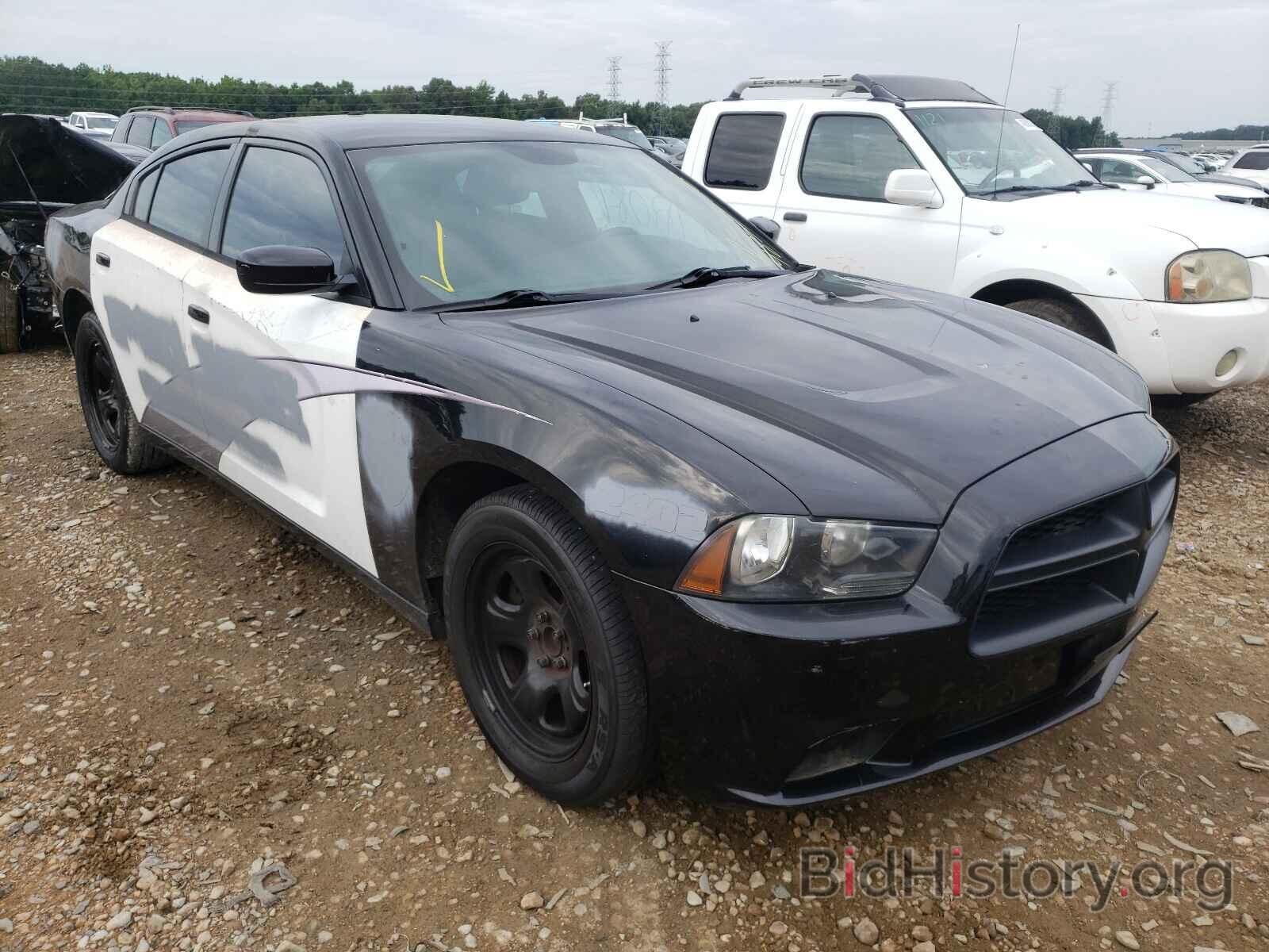 Photo 2C3CDXAT0EH184172 - DODGE CHARGER 2014
