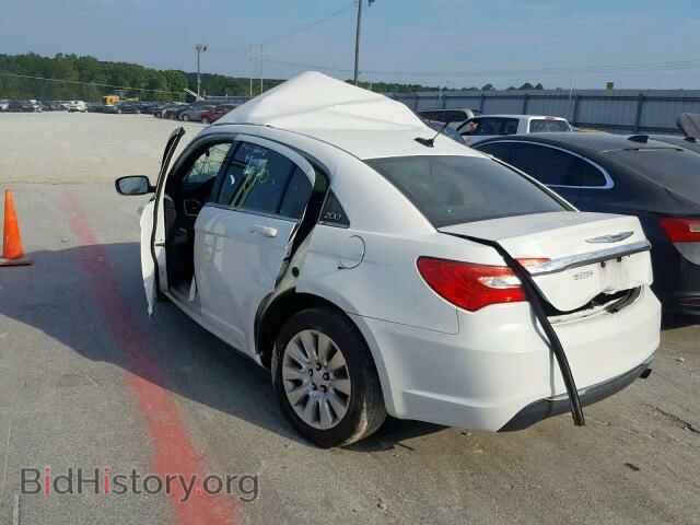 2012 CHRYSLER 200 - VIN: 1C3CCBAB3CN105496 - Фото 3