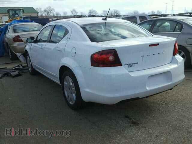 2014 DODGE AVENGER - VIN: 1C3CDZAB2EN195569 - Фото 3