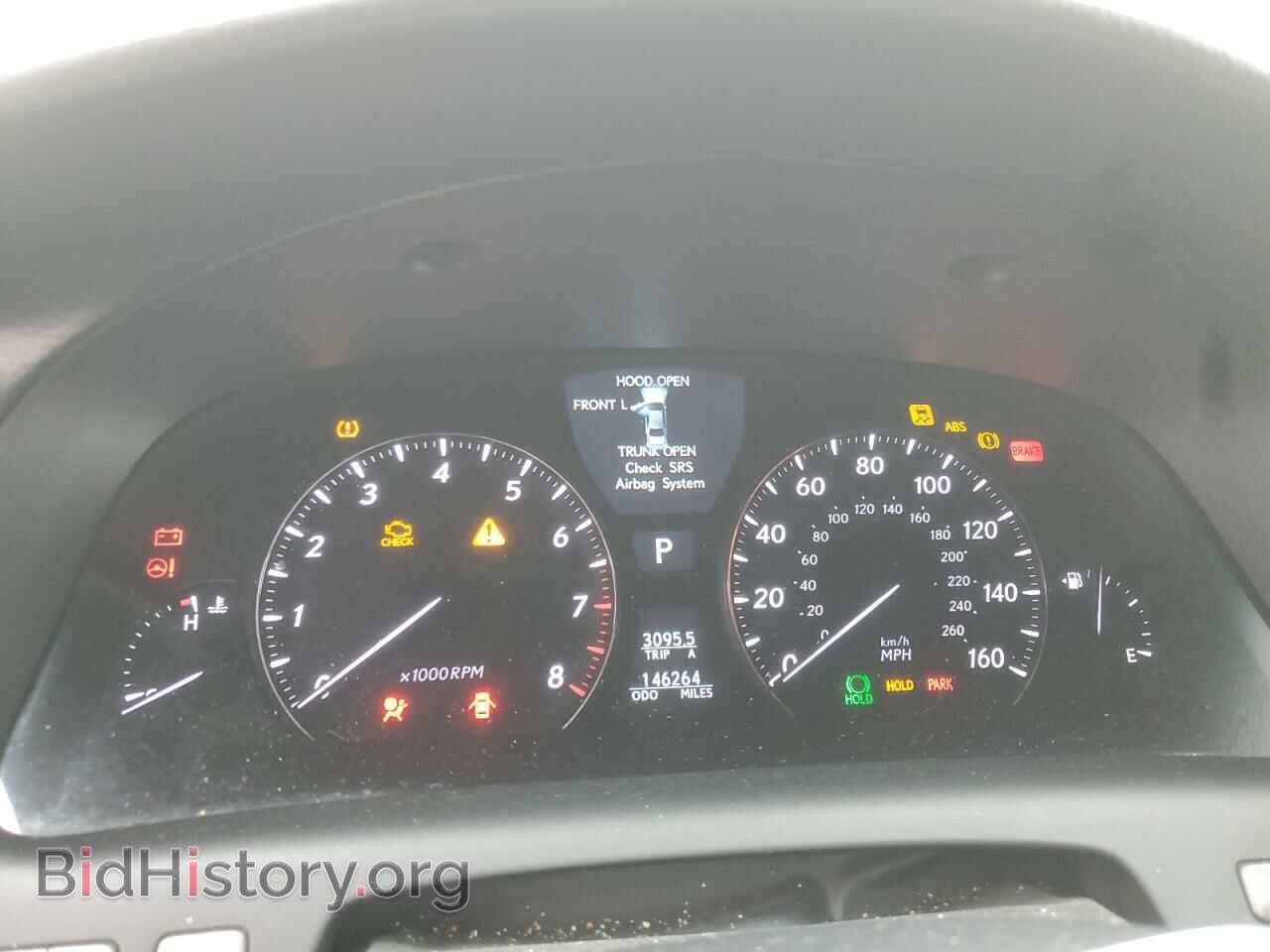 2007 LEXUS LS460 - VIN: JTHGL46F475004816 - Фото 9
