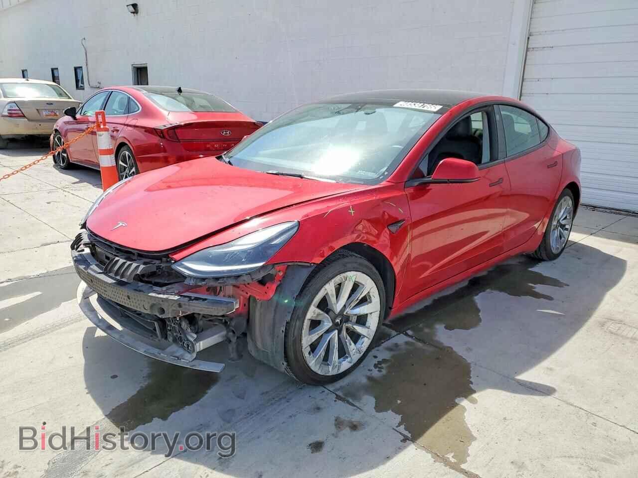 Photo 5YJ3E1EA8NF369140 - TESLA MODEL 3 2022