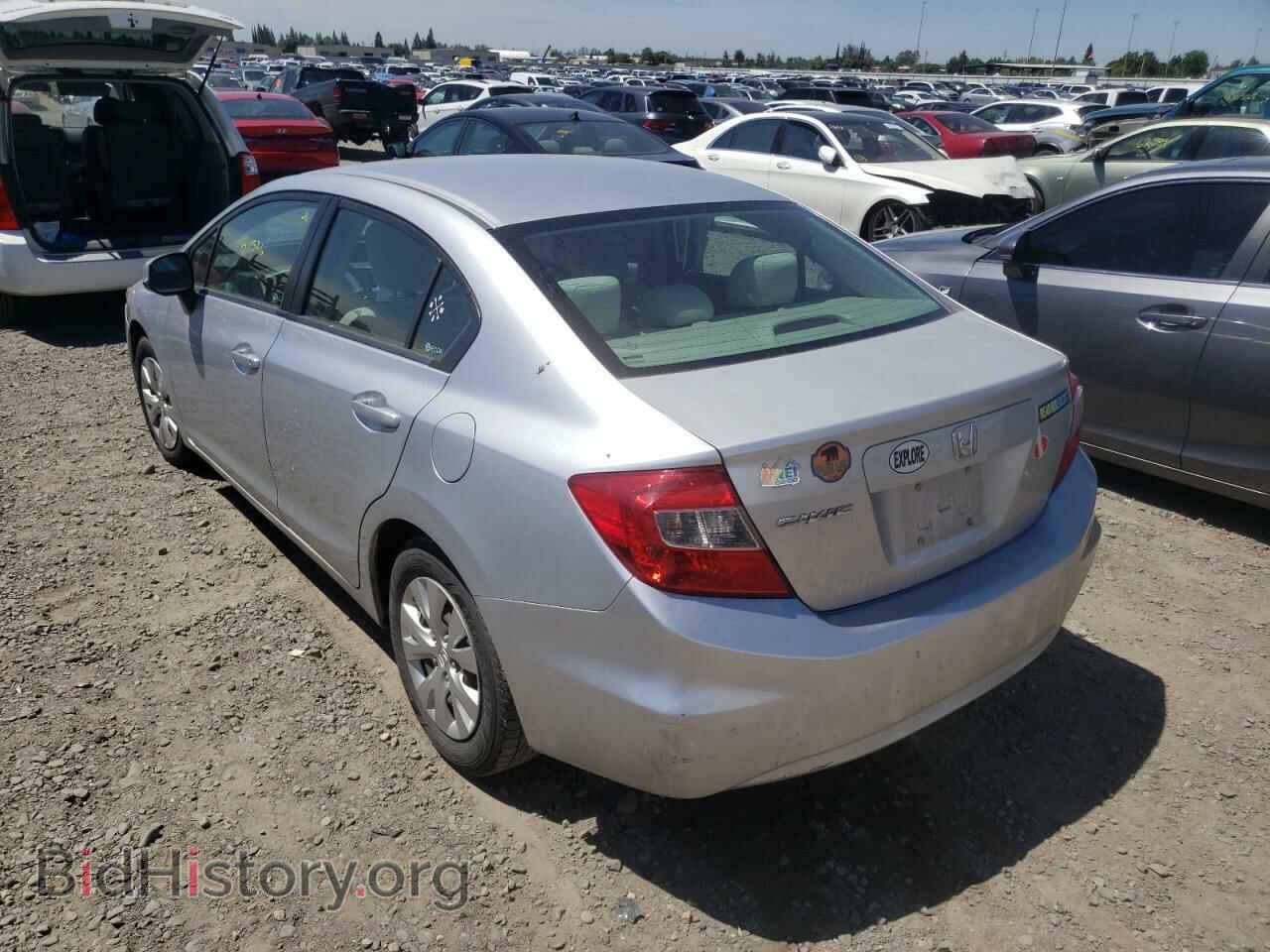 2012 HONDA CIVIC - VIN: 2HGFB2F52CH304922 - Фото 3