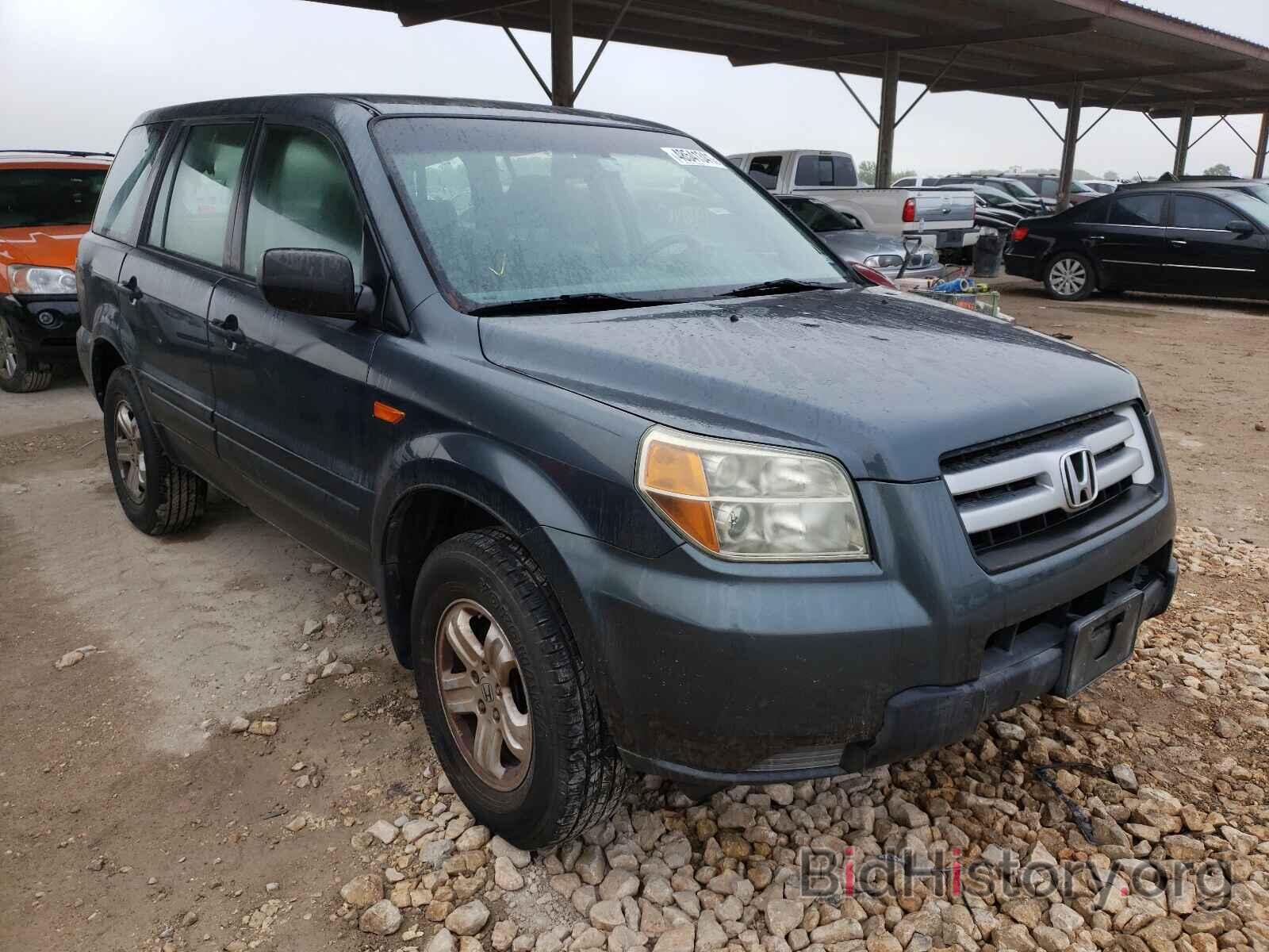 Photo 5FNYF28196B052053 - HONDA PILOT 2006