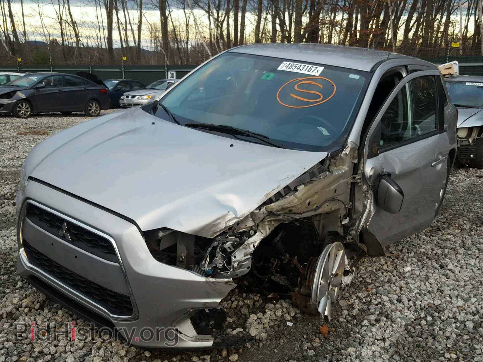 2014 MITSUBISHI OUTLANDER - VIN: 4A4AP3AU8EE002357 - Фото 2