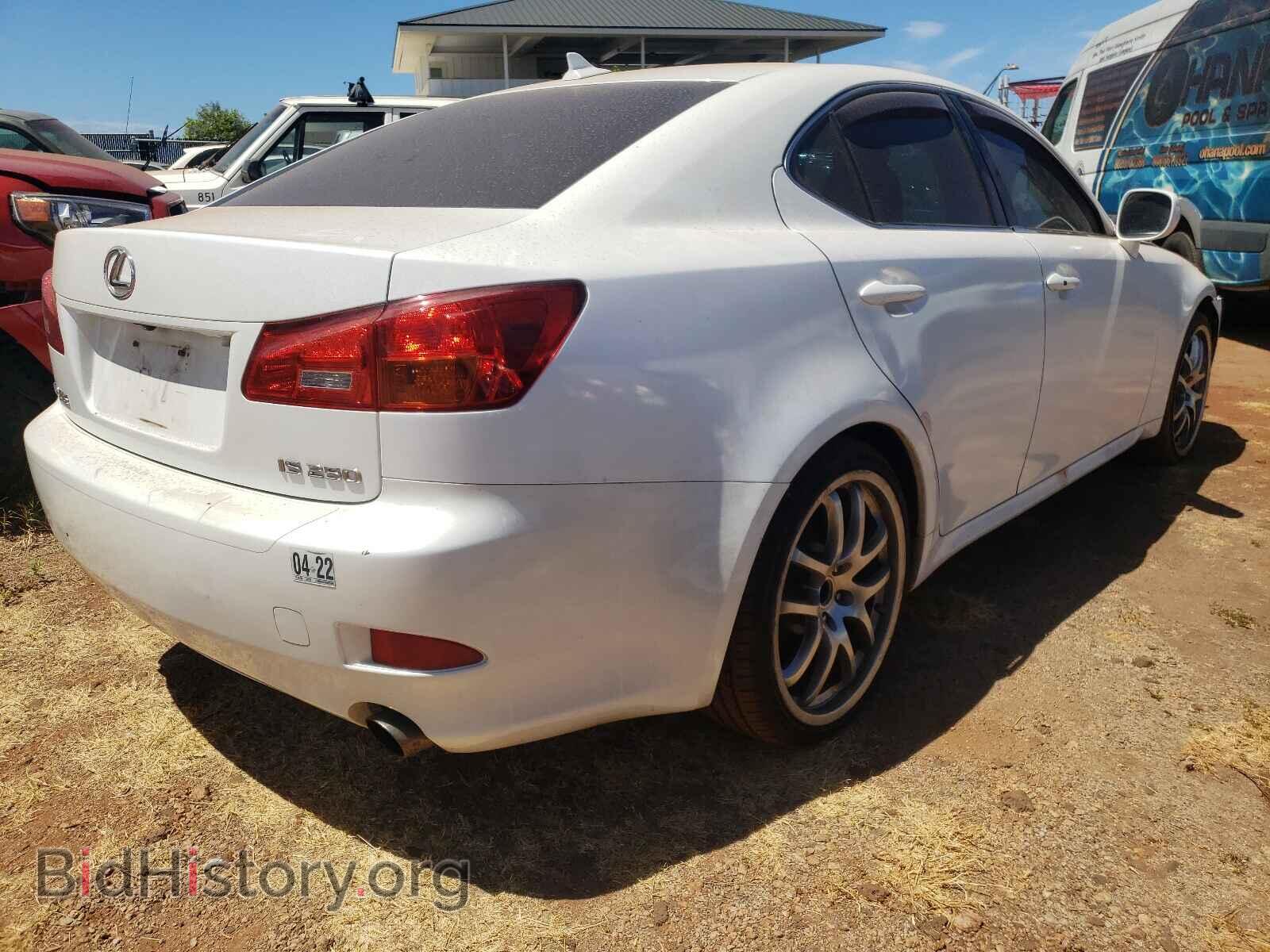 2008 LEXUS IS - VIN: JTHBK262985065966 - Фото 4