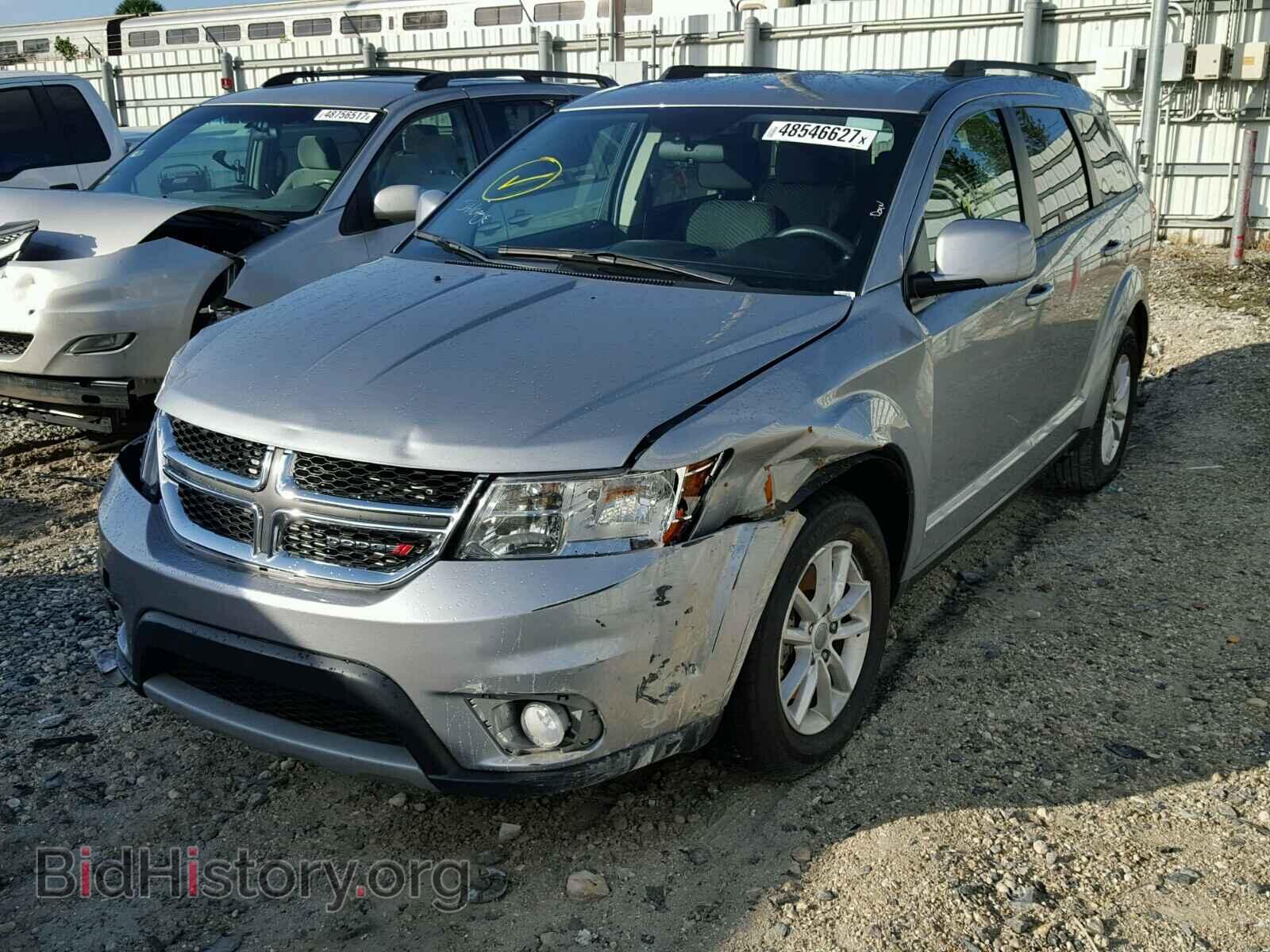 2016 DODGE JOURNEY - VIN: 3C4PDCBG9GT156307 - Фото 2