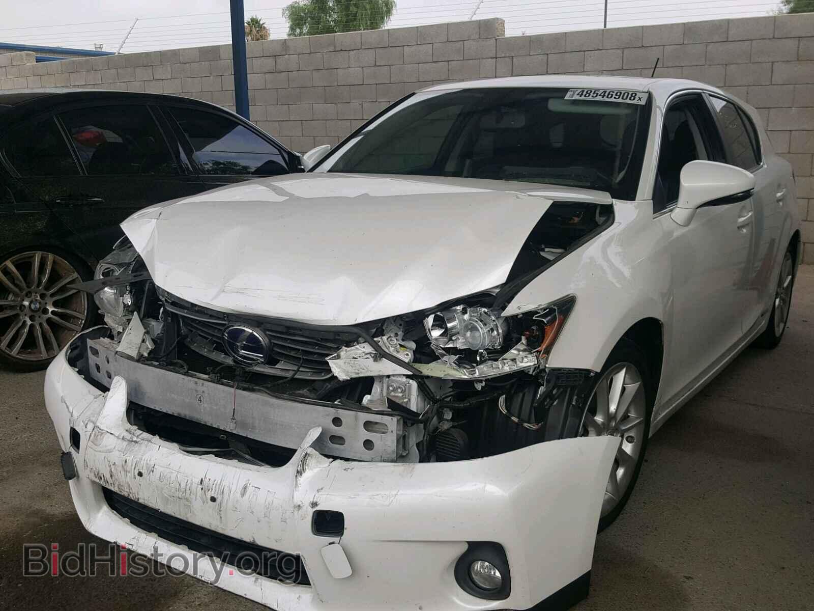 2013 LEXUS CT 200 - VIN: JTHKD5BH7D2156932 - Фото 2