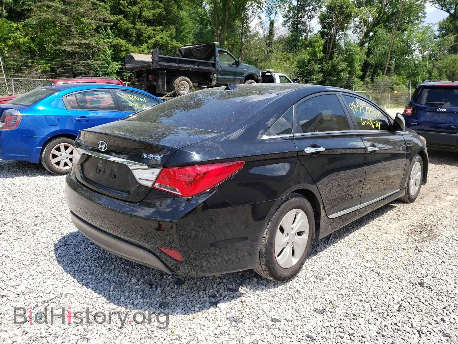 2013 HYUNDAI SONATA - VIN: KMHEC4A48DA094310 - Фото 4
