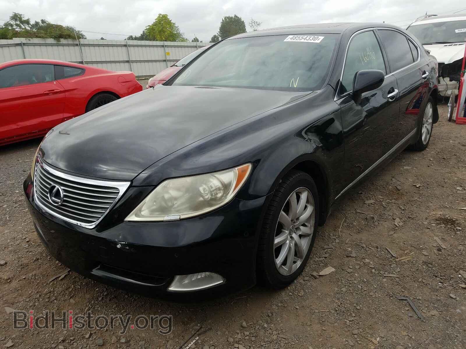 2008 LEXUS LS460 - VIN: JTHGL46F885029283 - Фото 2