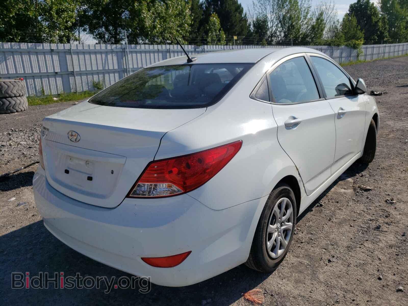 2012 HYUNDAI ACCENT - VIN: KMHCT4AE8CU241481 - Фото 4