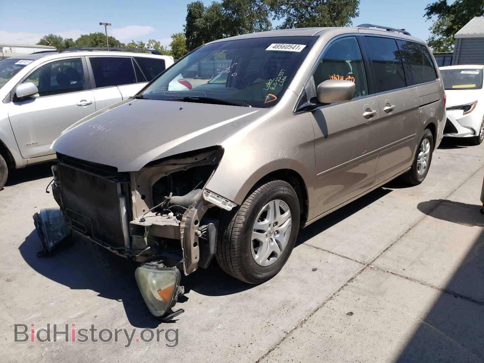 2007 HONDA ODYSSEY - VIN: 5FNRL386X7B123647 - Фото 2