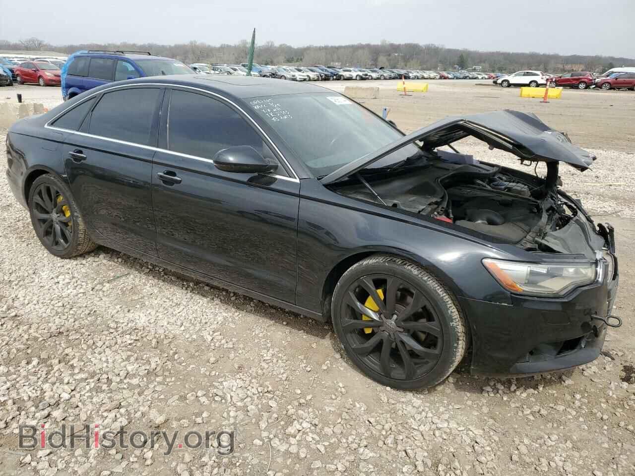2013 AUDI A6 - VIN: WAUGFAFC4DN056629 - Фото 4