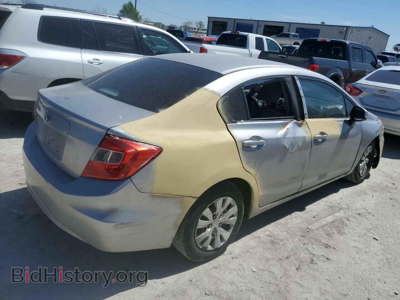 2012 HONDA CIVIC - VIN: 2HGFB2F59CH608412 - Photo 3