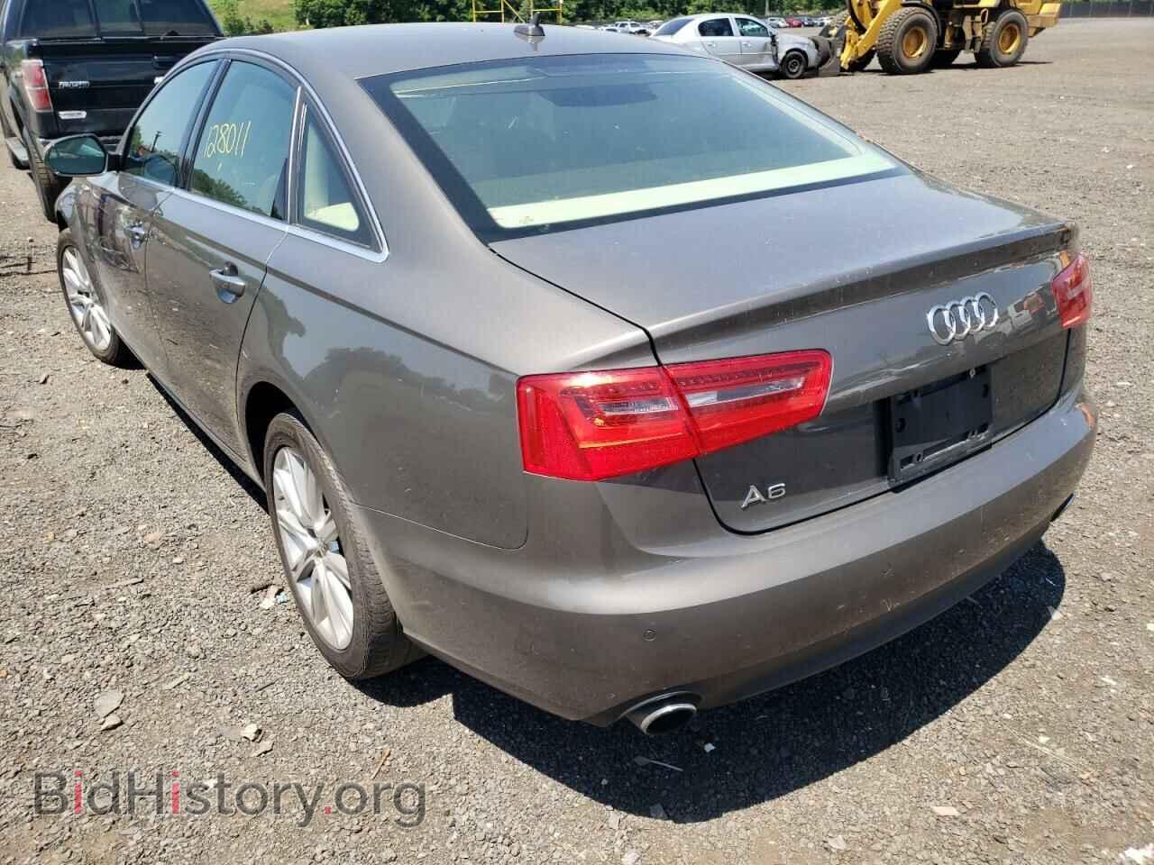 2013 AUDI A6 - VIN: WAUGFAFC5DN103599 - Фото 3