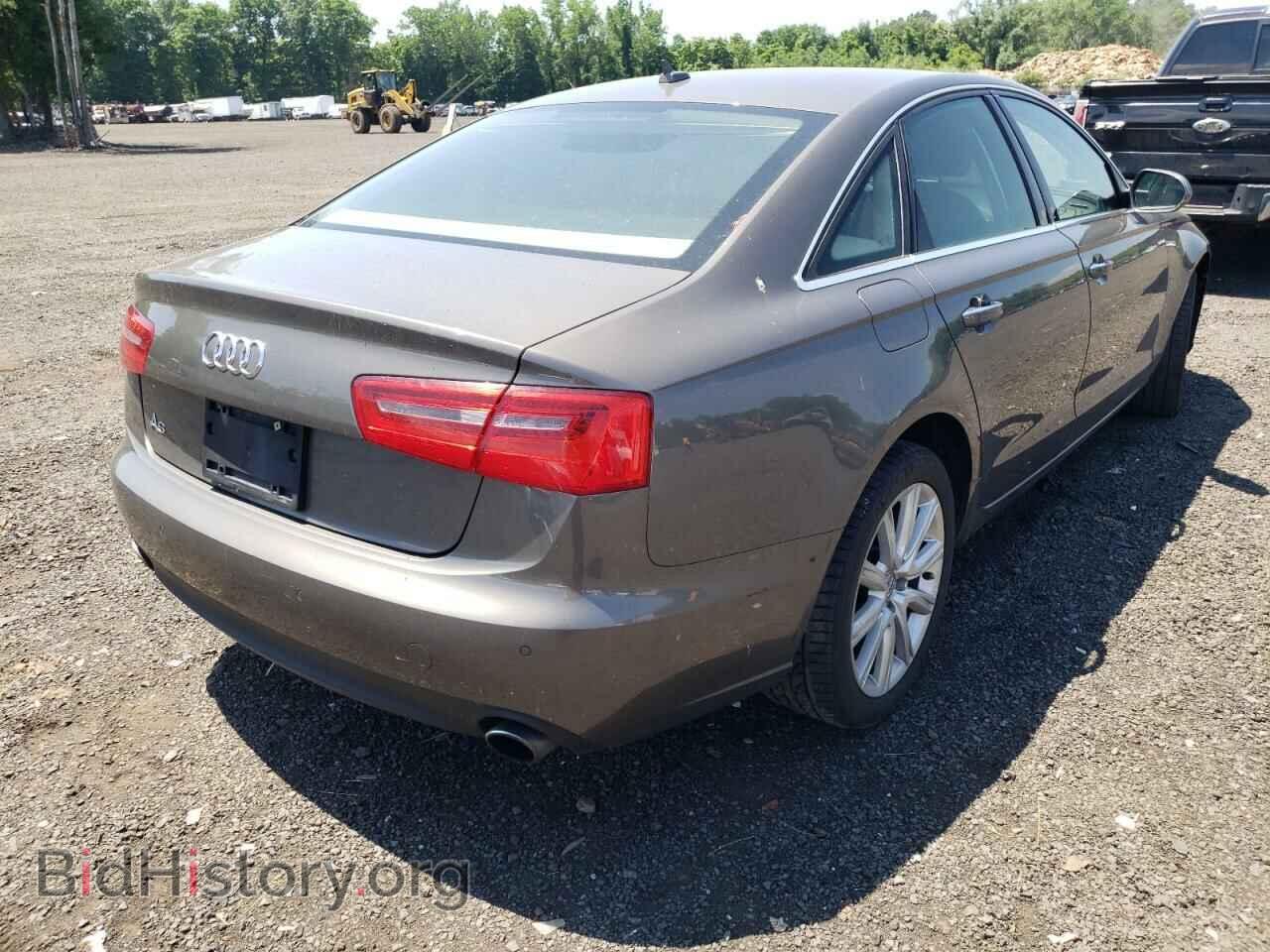 2013 AUDI A6 - VIN: WAUGFAFC5DN103599 - Фото 4