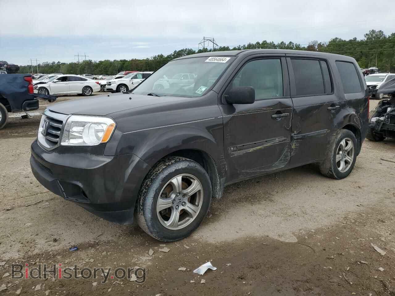 Photo 5FNYF3H51CB018774 - HONDA PILOT 2012