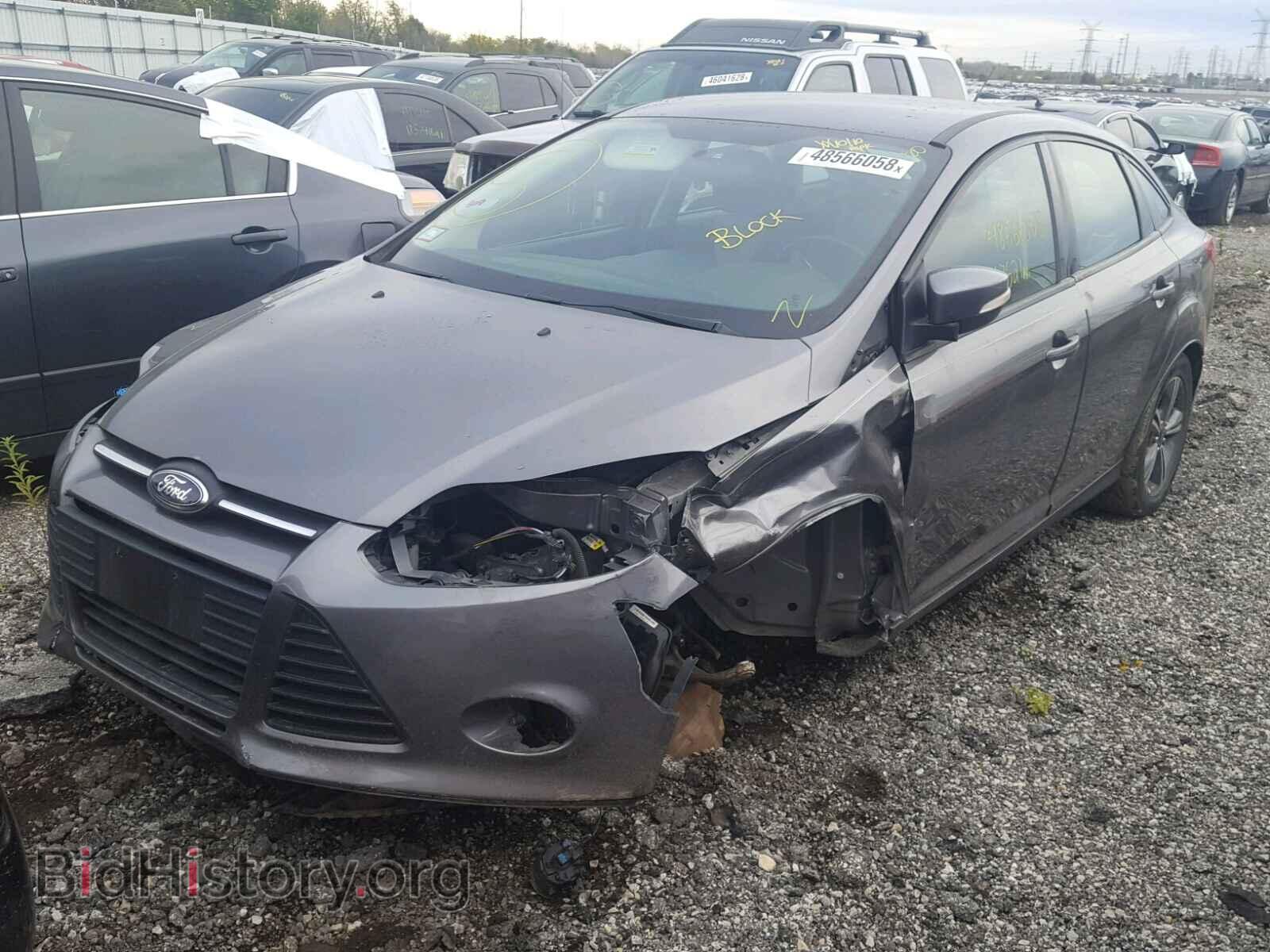 2014 FORD FOCUS - VIN: 1FADP3F22EL292480 - Фото 2