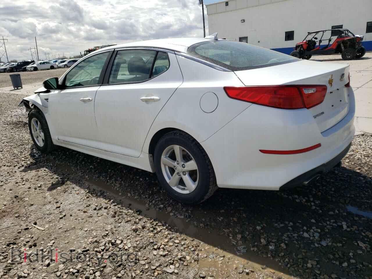 2015 KIA OPTIMA - VIN: KNAGM4A76F5551175 - Фото 2