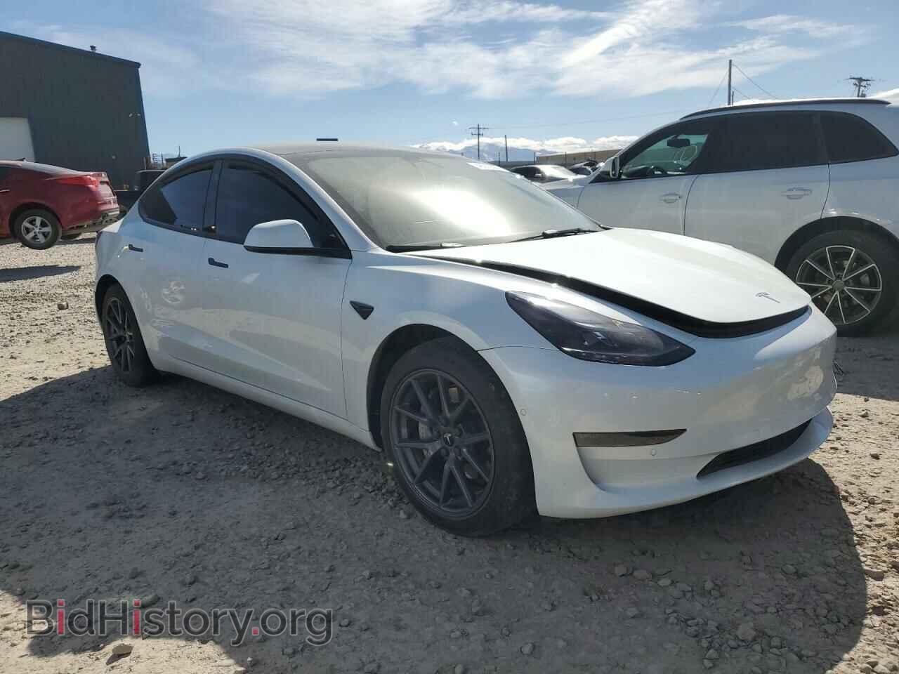 2022 TESLA MODEL 3 - VIN: 5YJ3E1EB4NF317528 - Фото 4