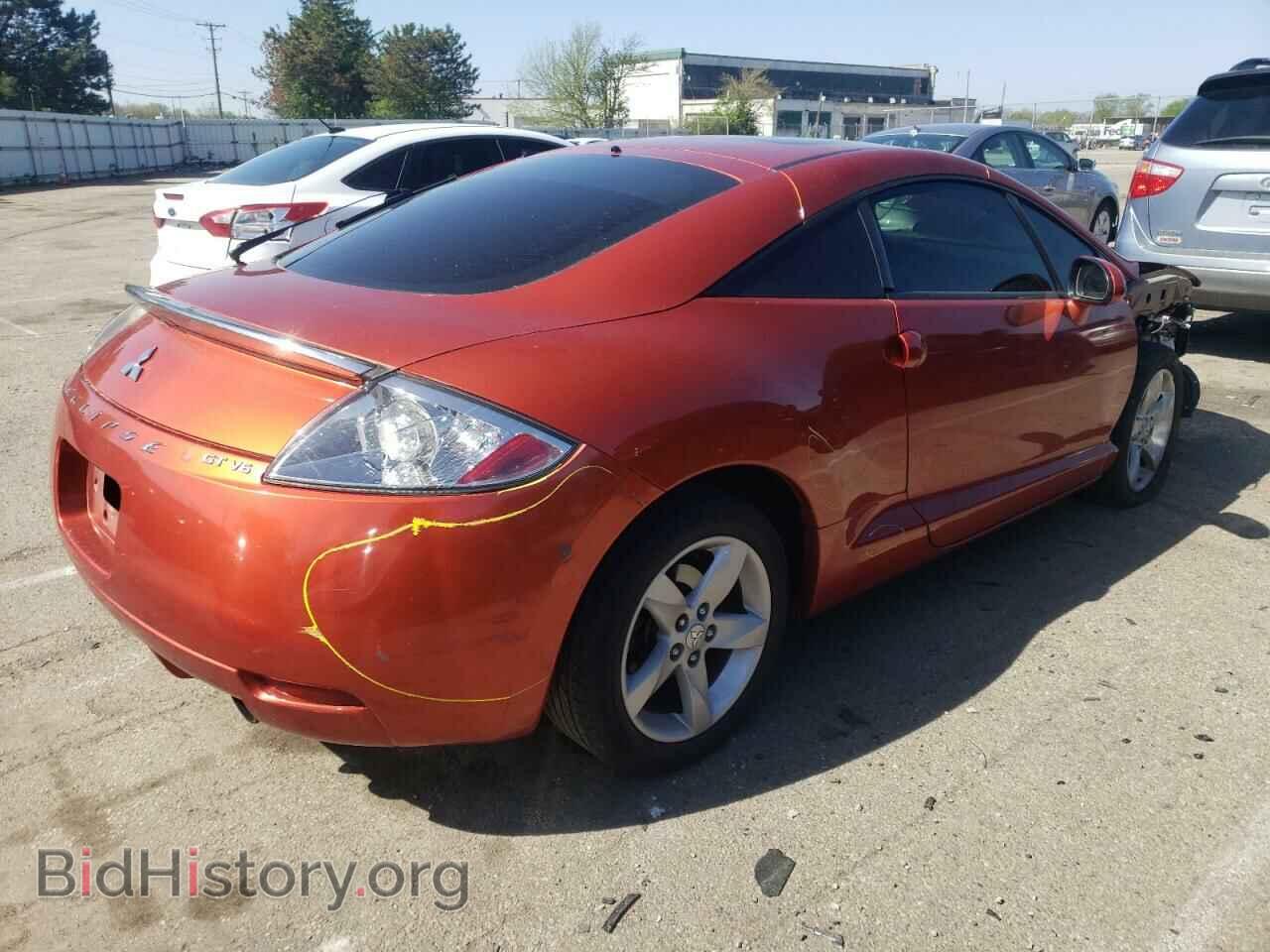 2007 MITSUBISHI ECLIPSE - VIN: 4A3AK34T27E015744 - Фото 3