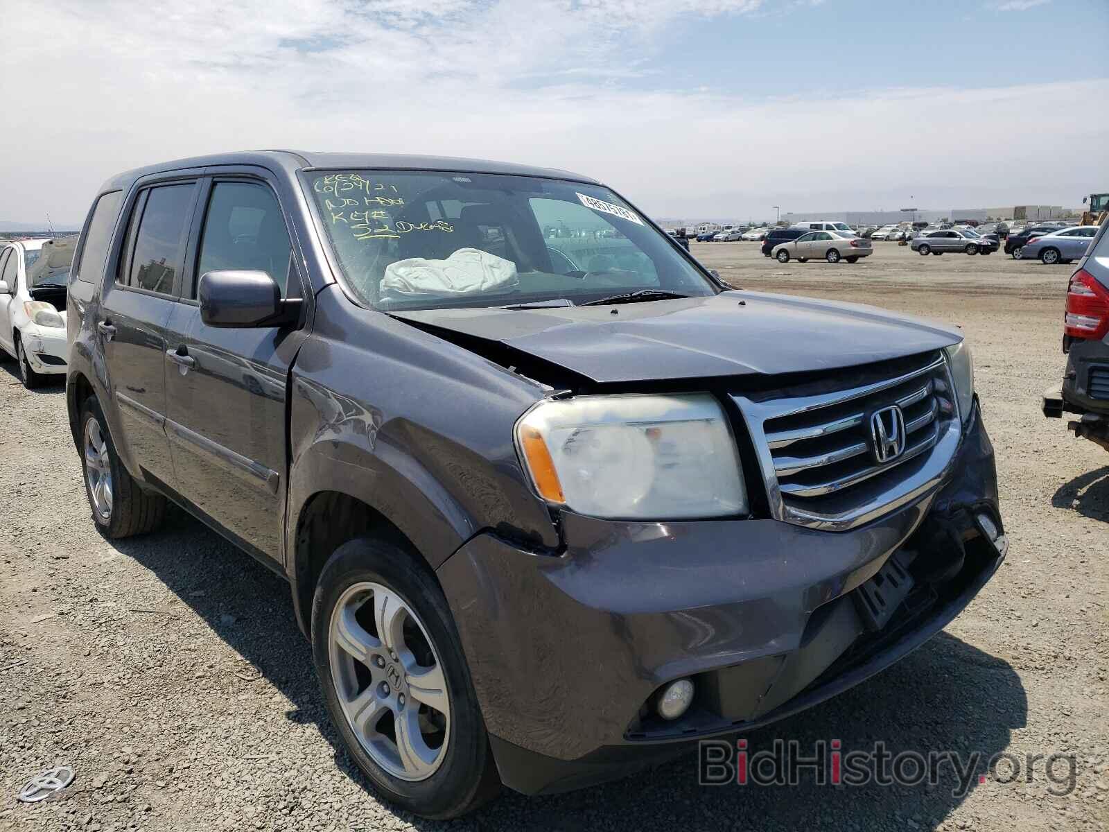 Фотография 5FNYF3H78EB025127 - HONDA PILOT 2014