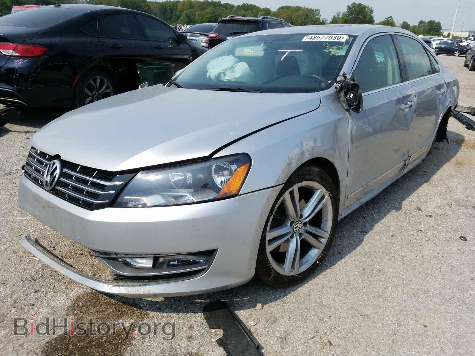 2014 VOLKSWAGEN PASSAT - VIN: 1VWCS7A35EC112272 - Фото 2