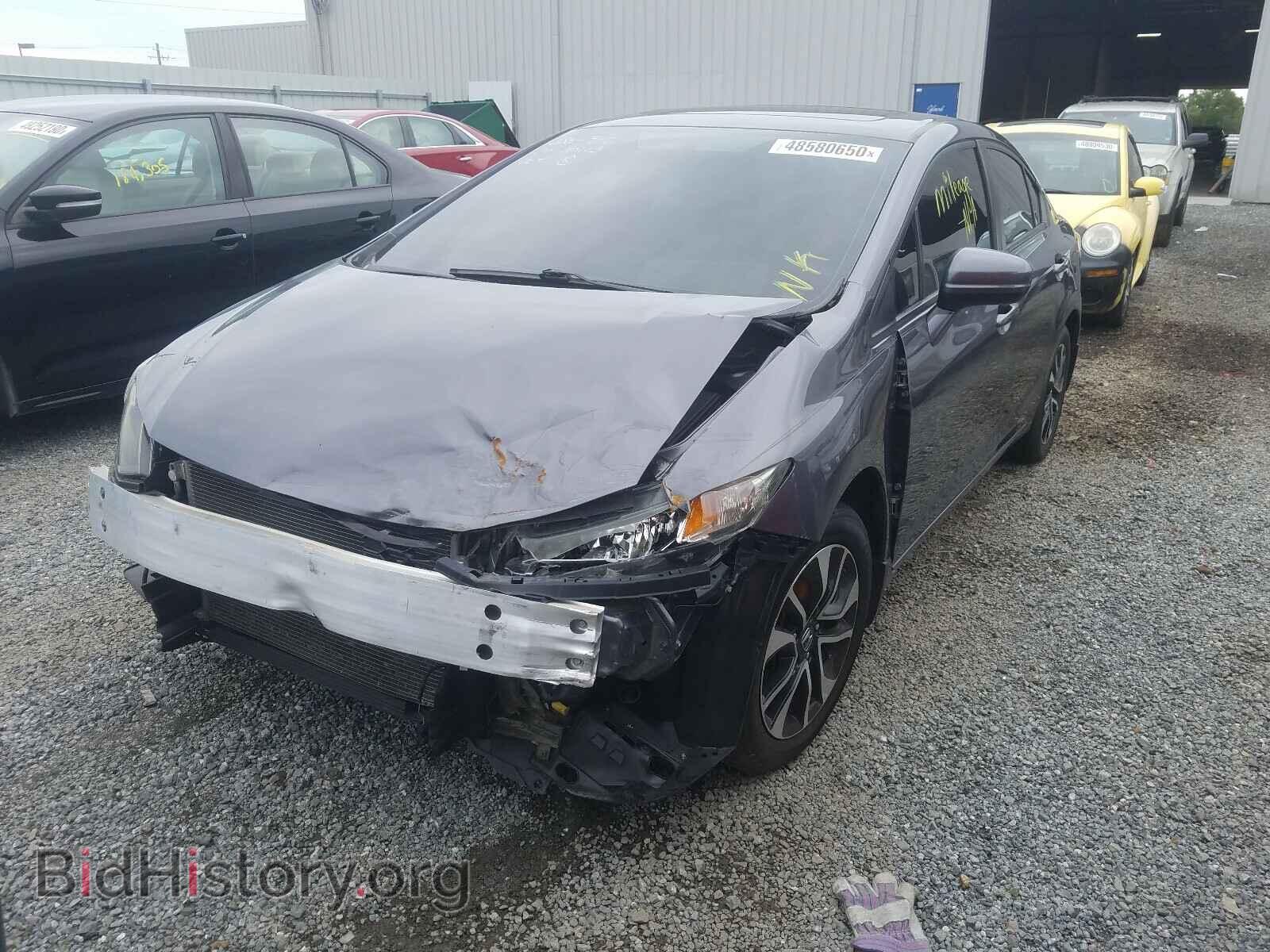 2014 HONDA CIVIC - VIN: 19XFB2F82EE005406 - Фото 2