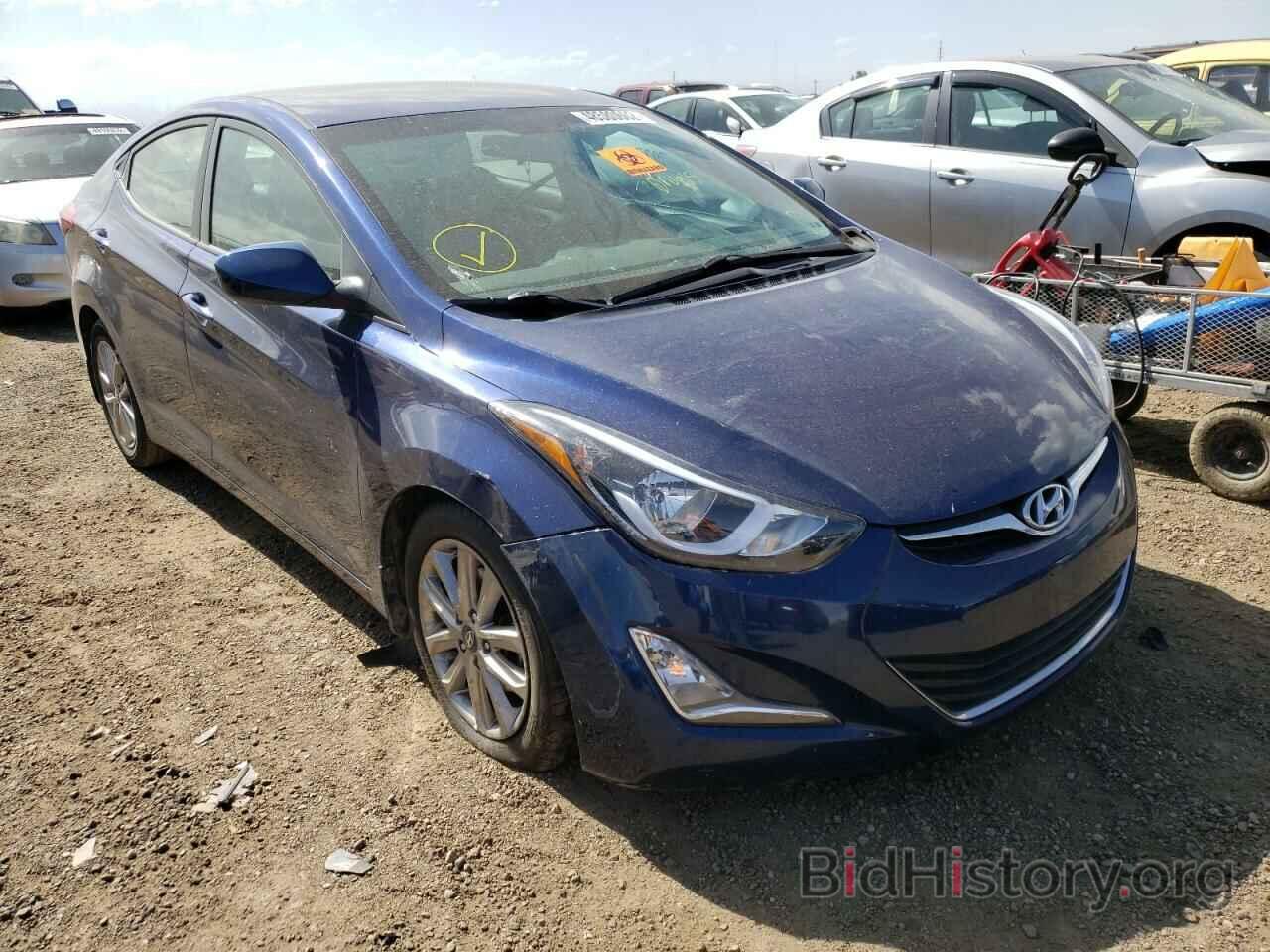 Фотография 5NPDH4AE7GH759298 - HYUNDAI ELANTRA 2016