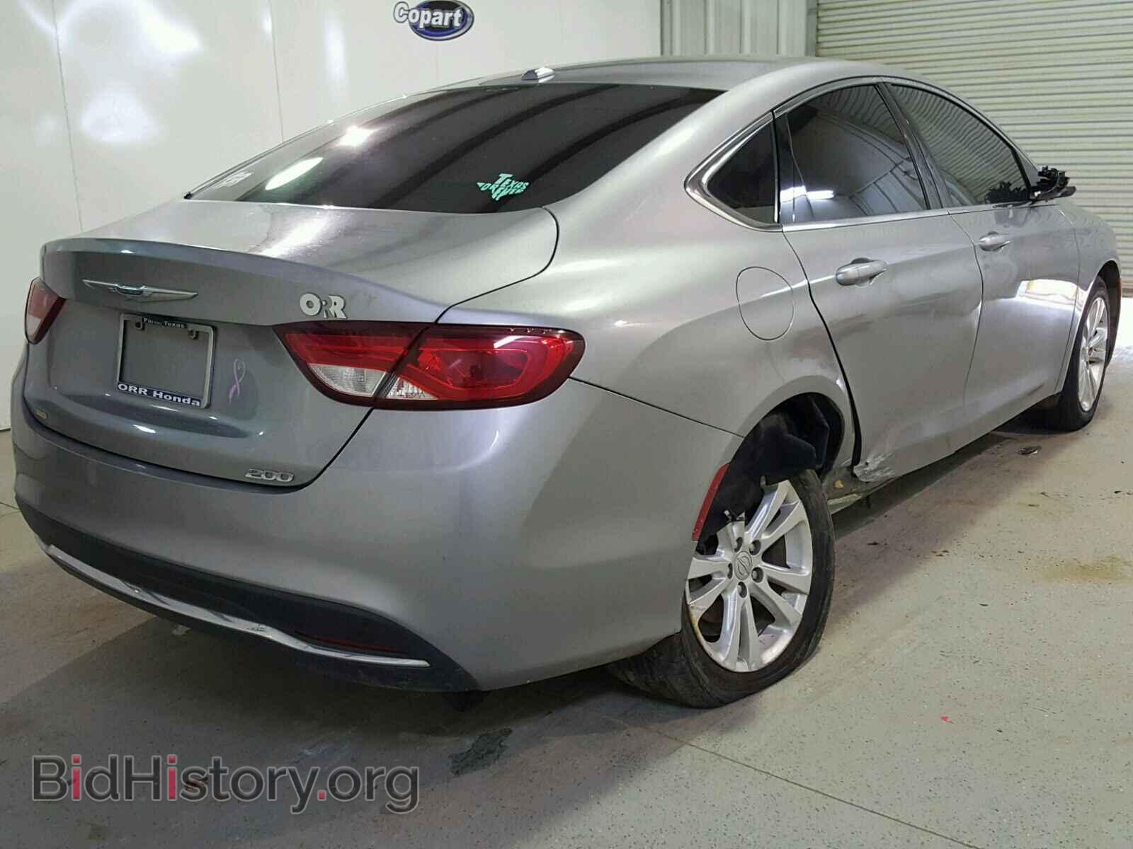 2015 CHRYSLER 200 - VIN: 1C3CCCAB7FN649770 - Фото 4