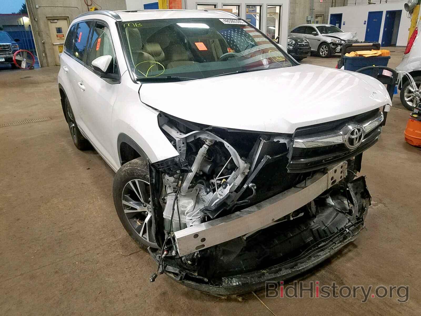 Photo 5TDJKRFH0GS319261 - TOYOTA HIGHLANDER 2016