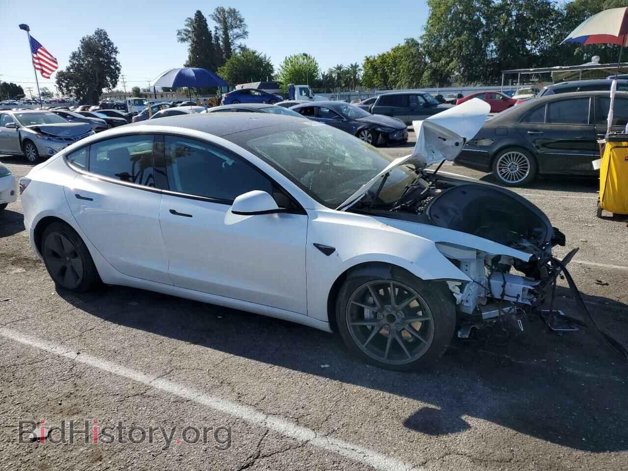 2021 TESLA MODEL 3 - VIN: 5YJ3E1EA6MF922592 - Фото 4