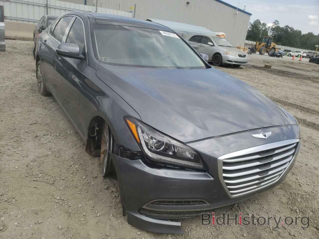 Photo KMHGN4JE6FU084842 - HYUNDAI GENESIS 2015