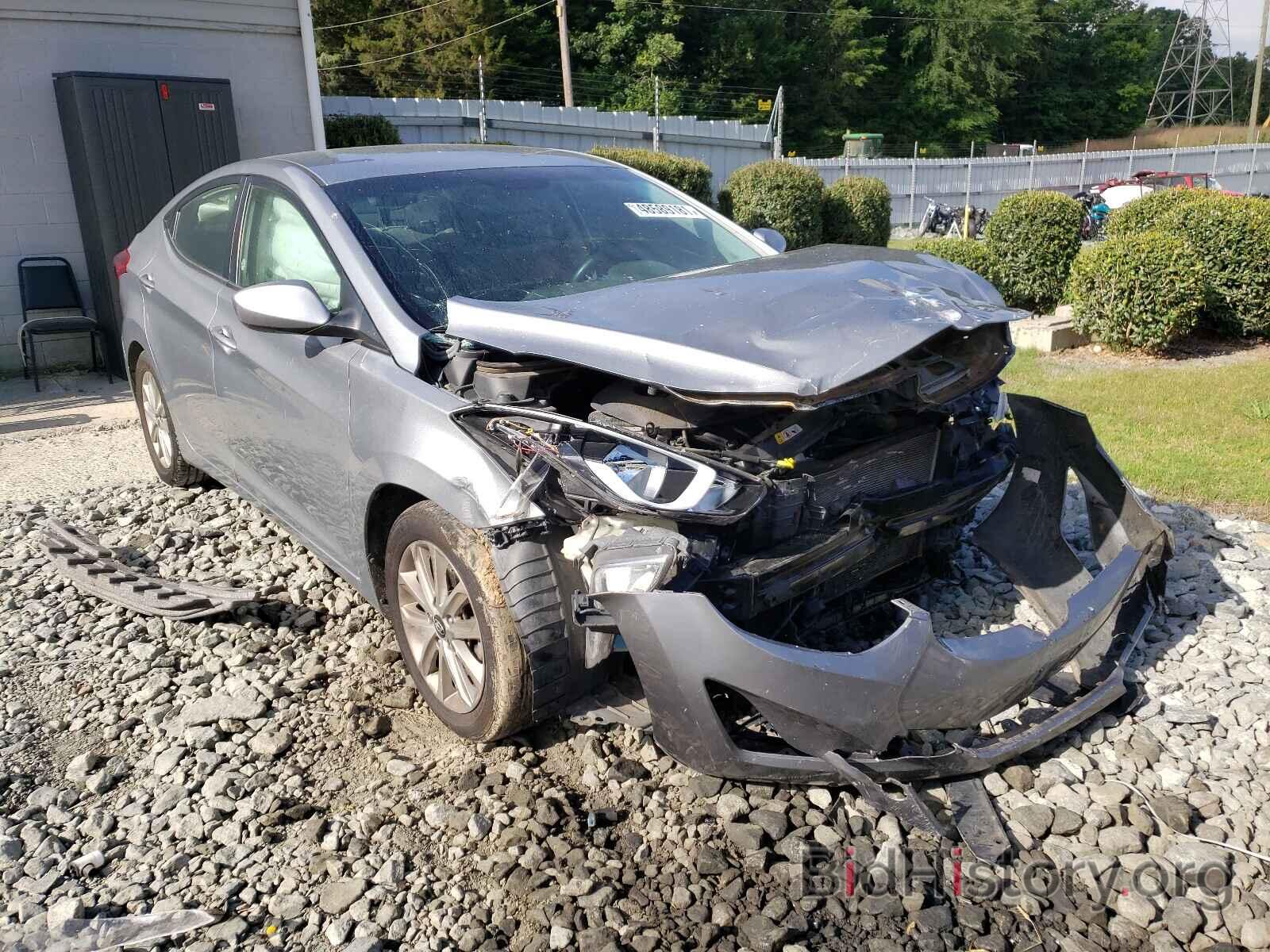 Photo KMHDH4AE4EU180347 - HYUNDAI ELANTRA 2014