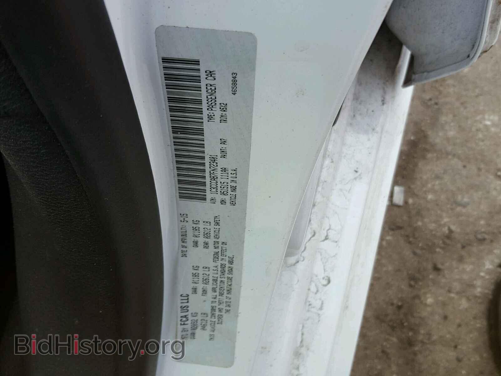 2015 CHRYSLER 200 - VIN: 1C3CCCAB7FN723401 - Фото 10