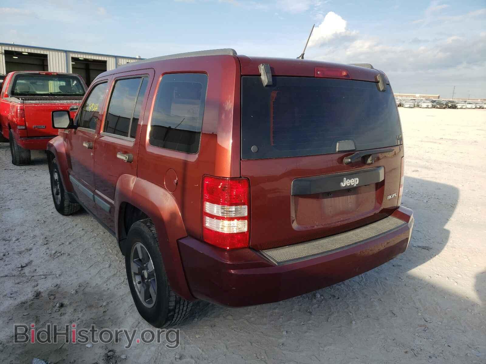 2008 JEEP LIBERTY - VIN: 1J8GP28K68W153074 - Фото 3