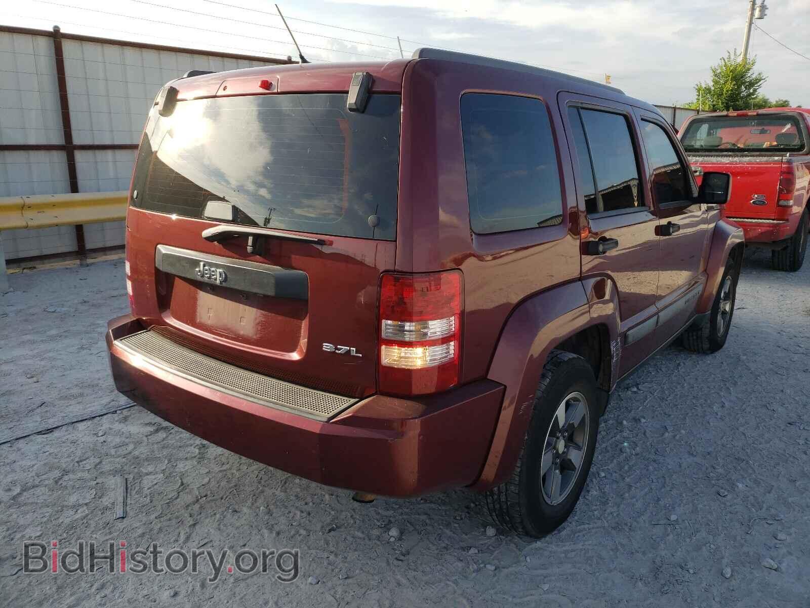 2008 JEEP LIBERTY - VIN: 1J8GP28K68W153074 - Фото 4