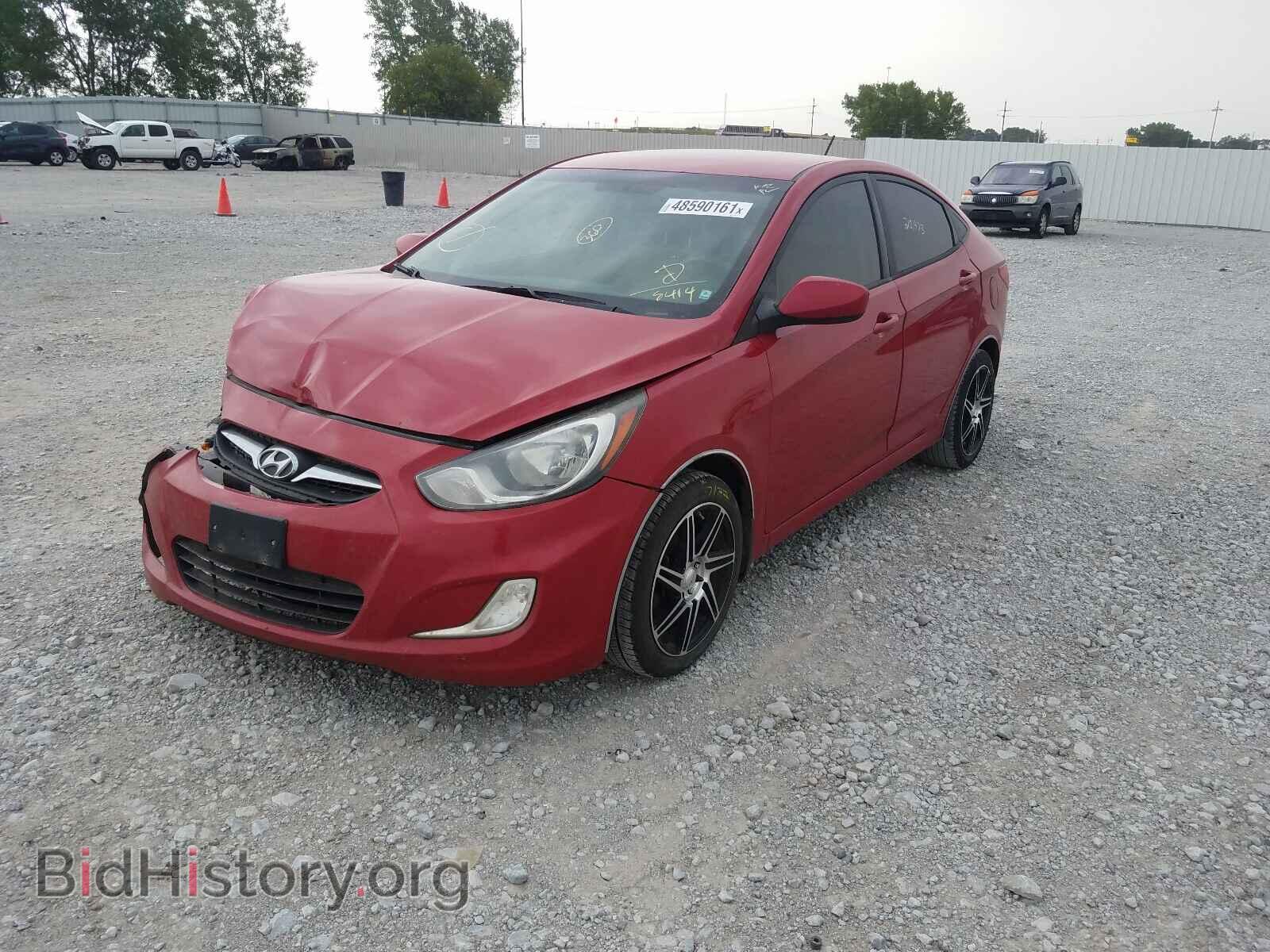 2012 HYUNDAI ACCENT - VIN: KMHCU4AE8CU138414 - Фото 2