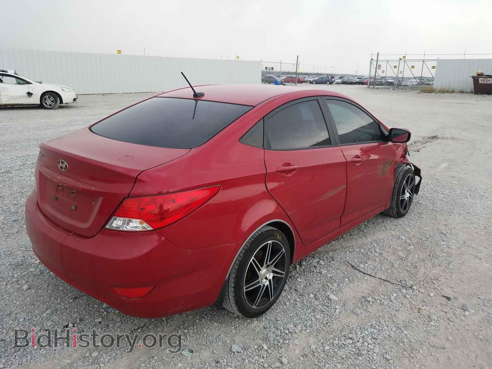 2012 HYUNDAI ACCENT - VIN: KMHCU4AE8CU138414 - Фото 4