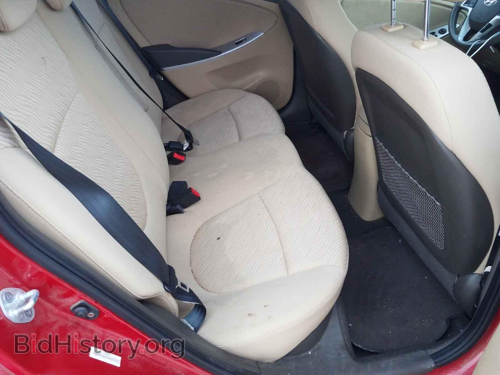 2012 HYUNDAI ACCENT - VIN: KMHCU4AE8CU138414 - Фото 6