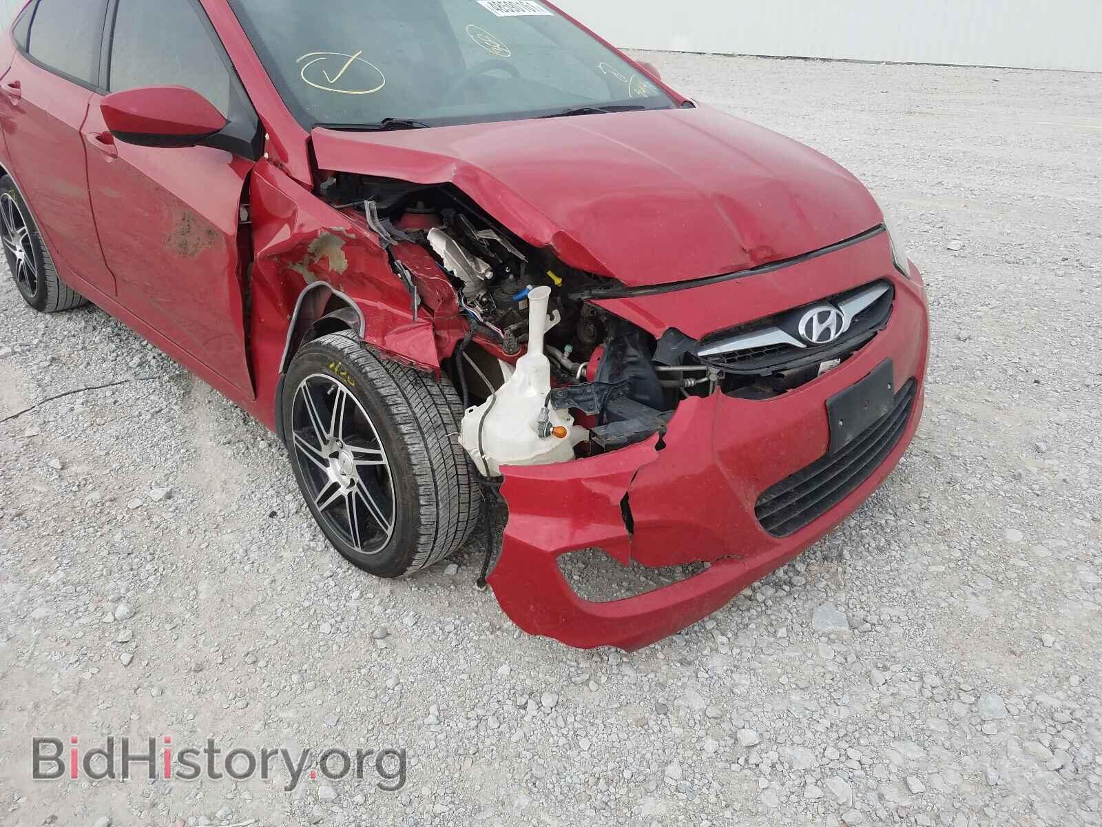 2012 HYUNDAI ACCENT - VIN: KMHCU4AE8CU138414 - Фото 9