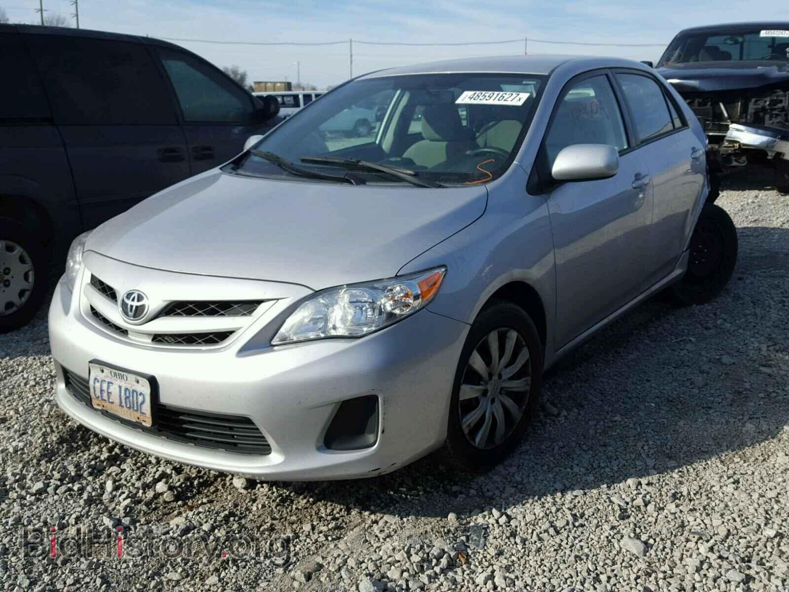 2012 TOYOTA COROLLA BA - VIN: 2T1BU4EE5CC793606 - Фото 2