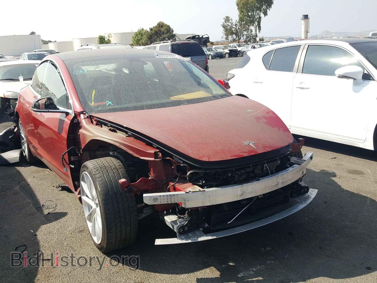 Photo 5YJ3E1EA8HF001917 - TESLA MODEL 3 2017