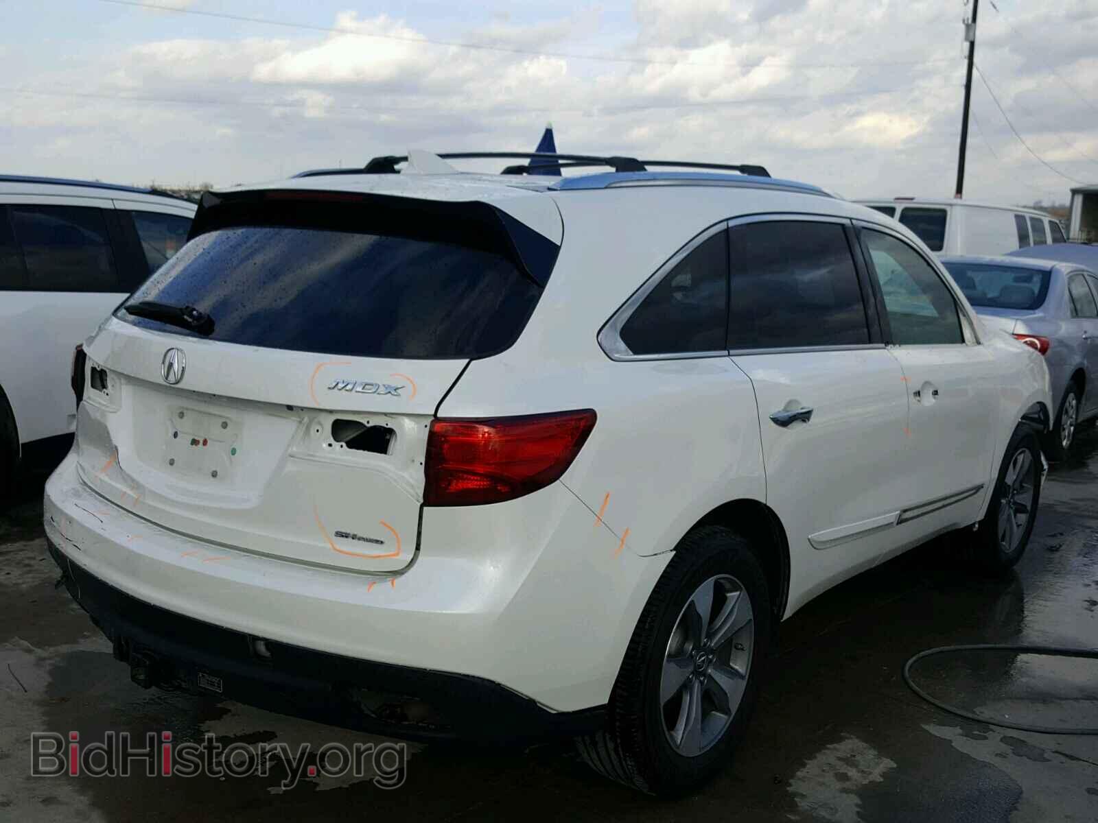 2014 ACURA MDX - VIN: 5FRYD4H23EB016480 - Фото 4