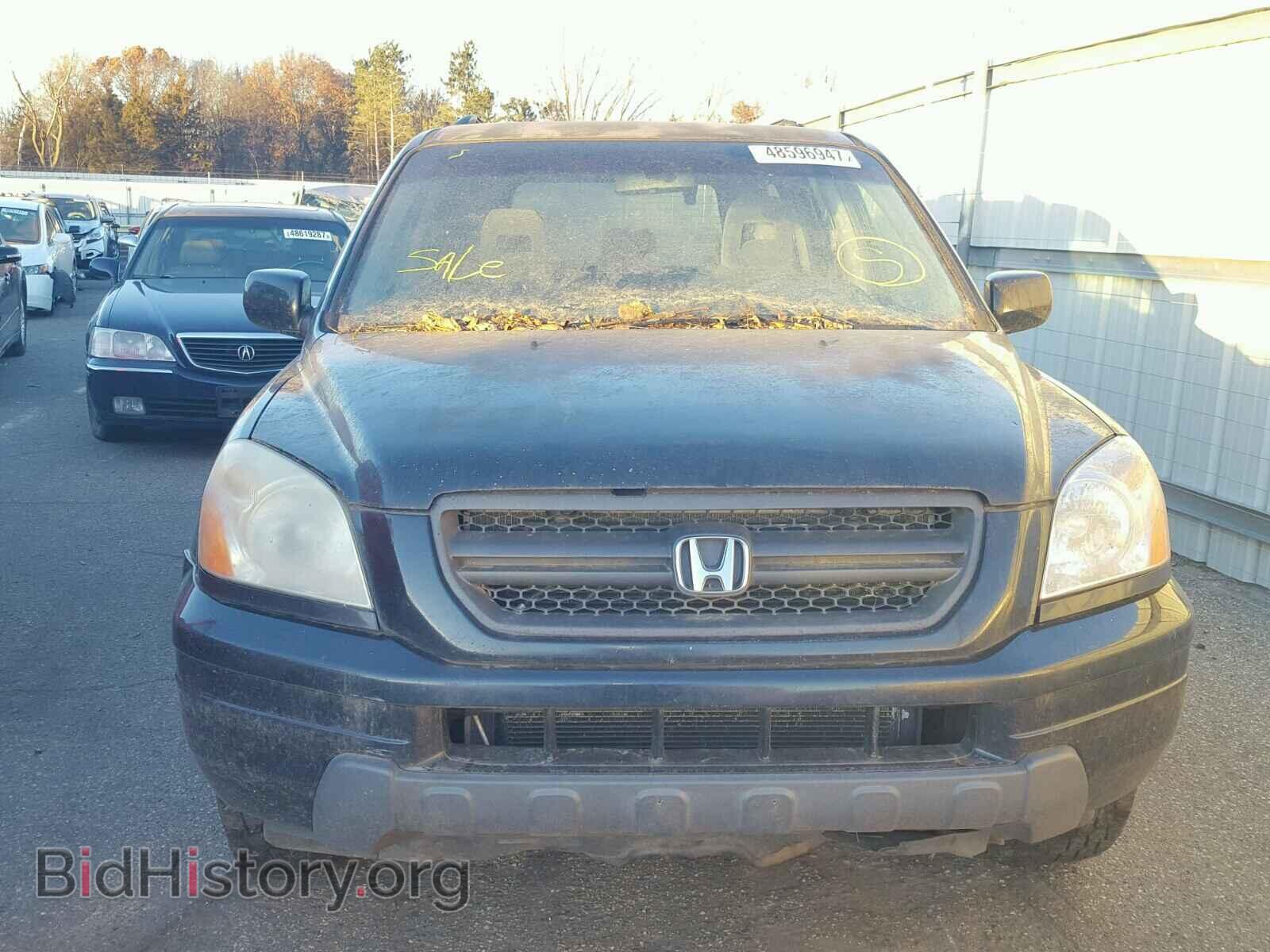 2005 HONDA PILOT - VIN: 5FNYF18435B061334 - Фото 9